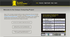 Desktop Screenshot of campuscomputing.net